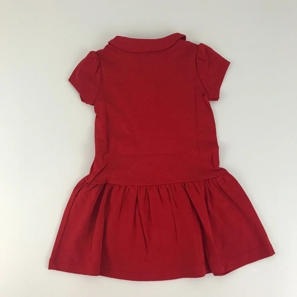 Gymboree Play‎ Proof Uniforms Red Polo Dress Size 4